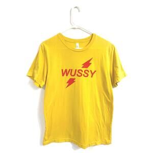 * NEW PRICE* WUSSY Tee / Canvas M / Gold and red / Perfect Shape and Super Soft